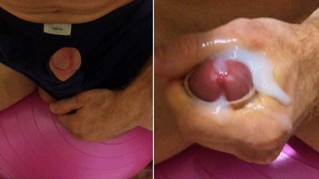 ЧЛЕН Вылез ТРУСОВ чтобы ОБКОНЧАТЬ Вокруг!!! выдержал!!!