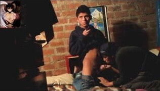 Hot twink making real good faces wihle cum (hidden)