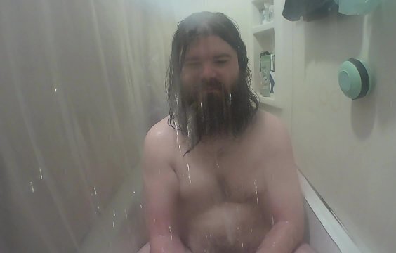 Uncle fixed shower now, it's time take