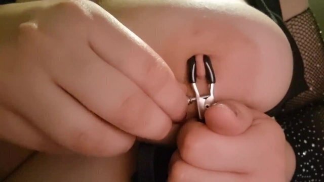 Playing With Juicy While Boyfriend Home