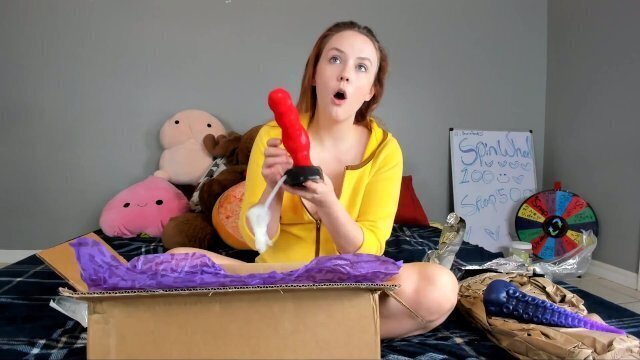 UnBoxing Bad Dragon Toy Present!!!