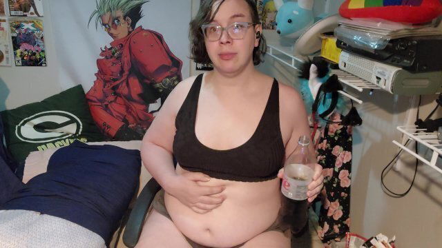 Coke mentos belly inflation with belching