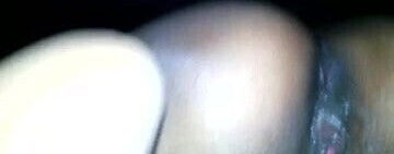 Hubby licks wife's asshole