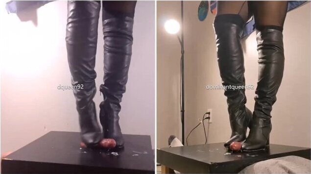 Amateur Cock Pumping Bootjob 8