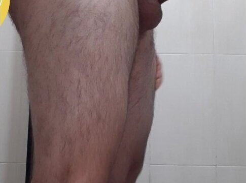 Martubacion masculina baño