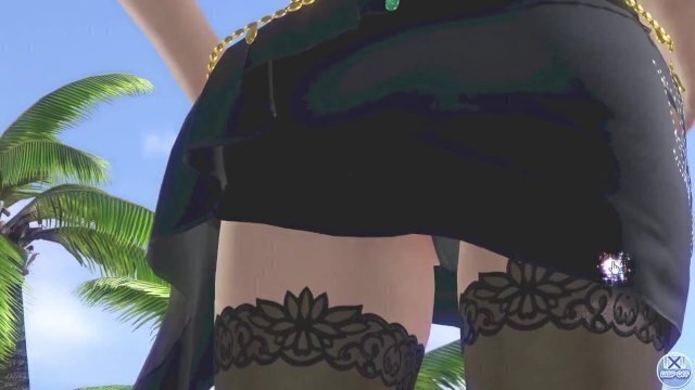 Alive Xtreme Venus Vacation Elise Monochrome With Swimsuit Fanservice Appreciation