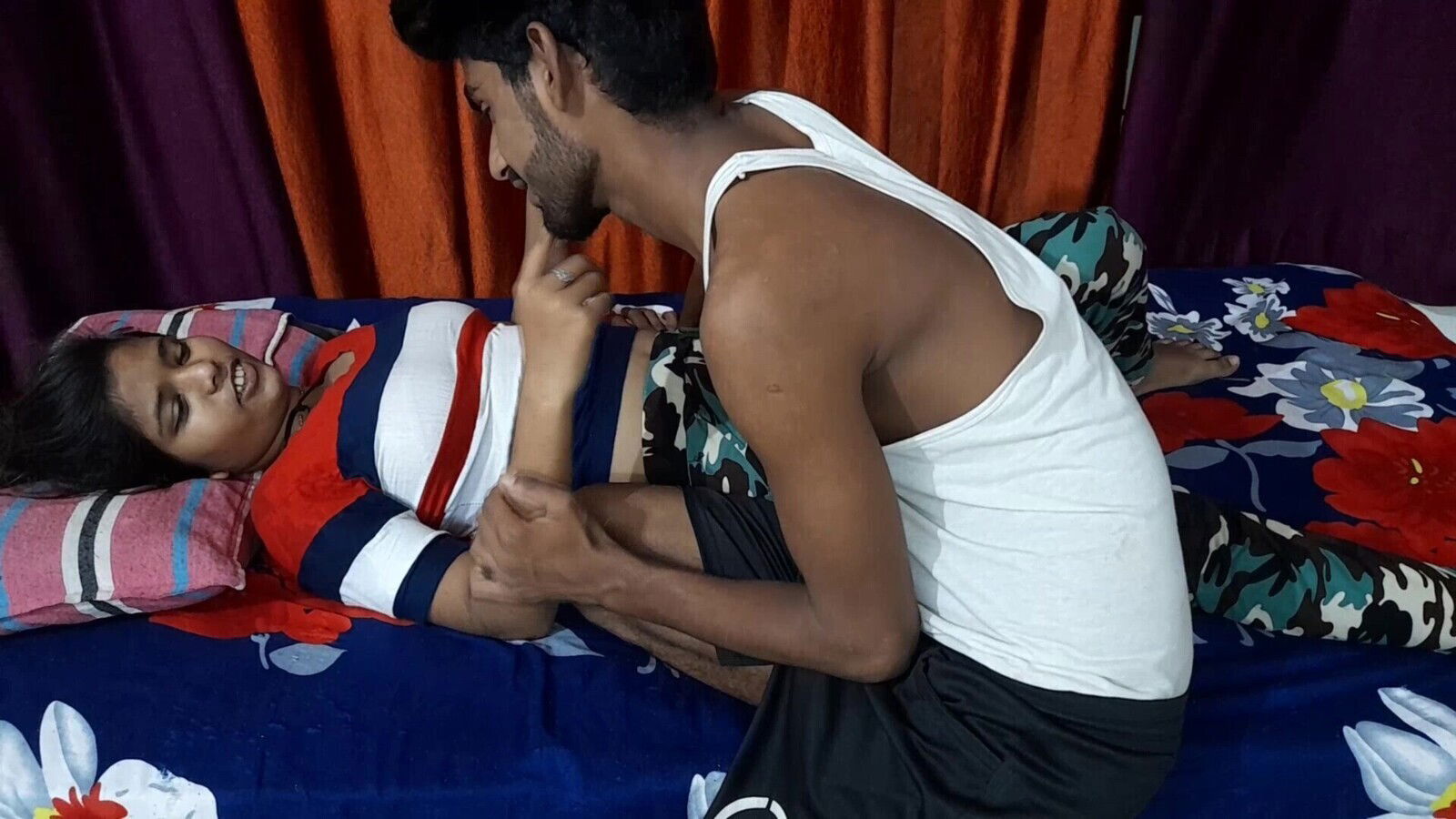 Hot sex party with the hottest Indian college slut