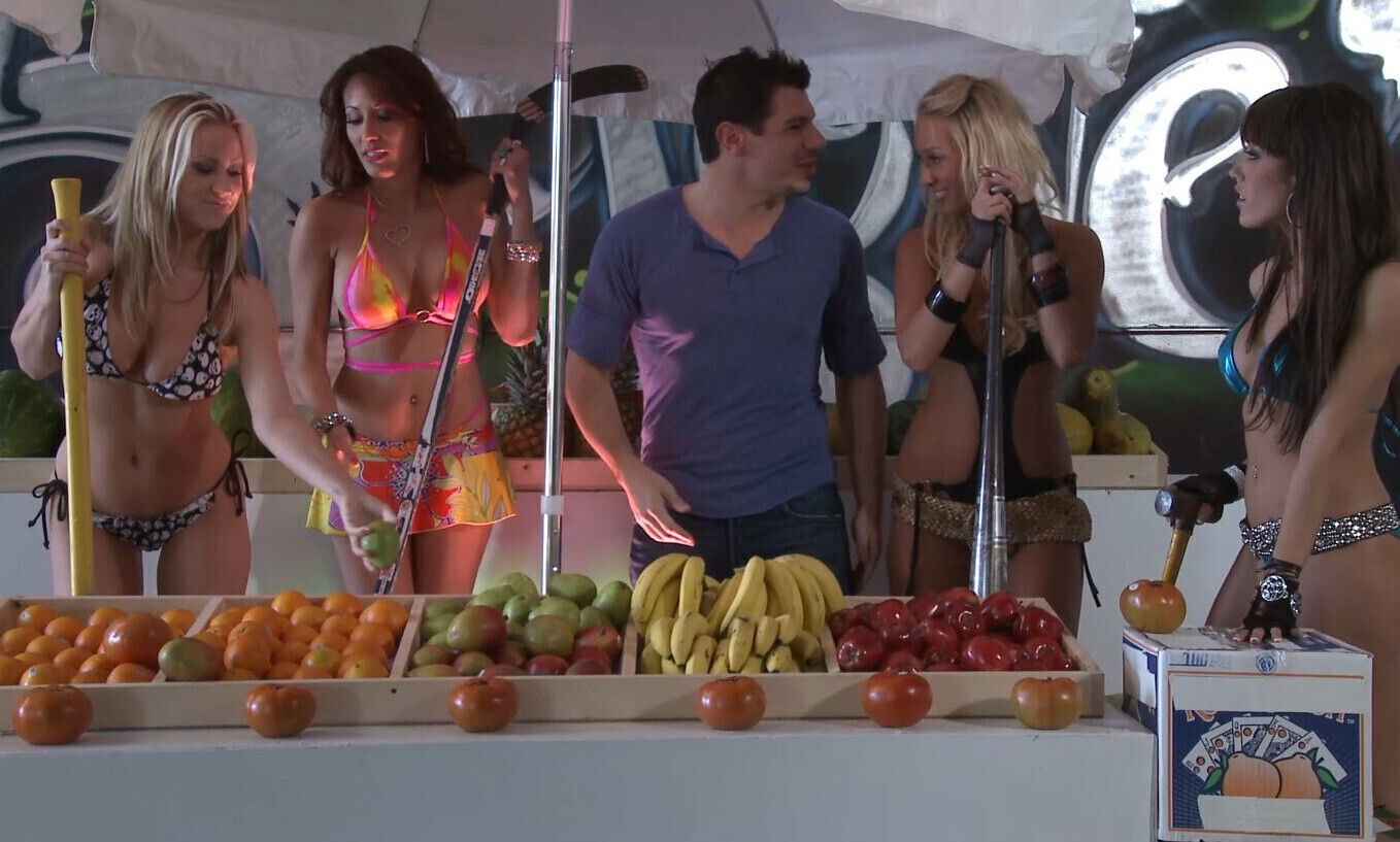 Gangbaang Obst verkaufer