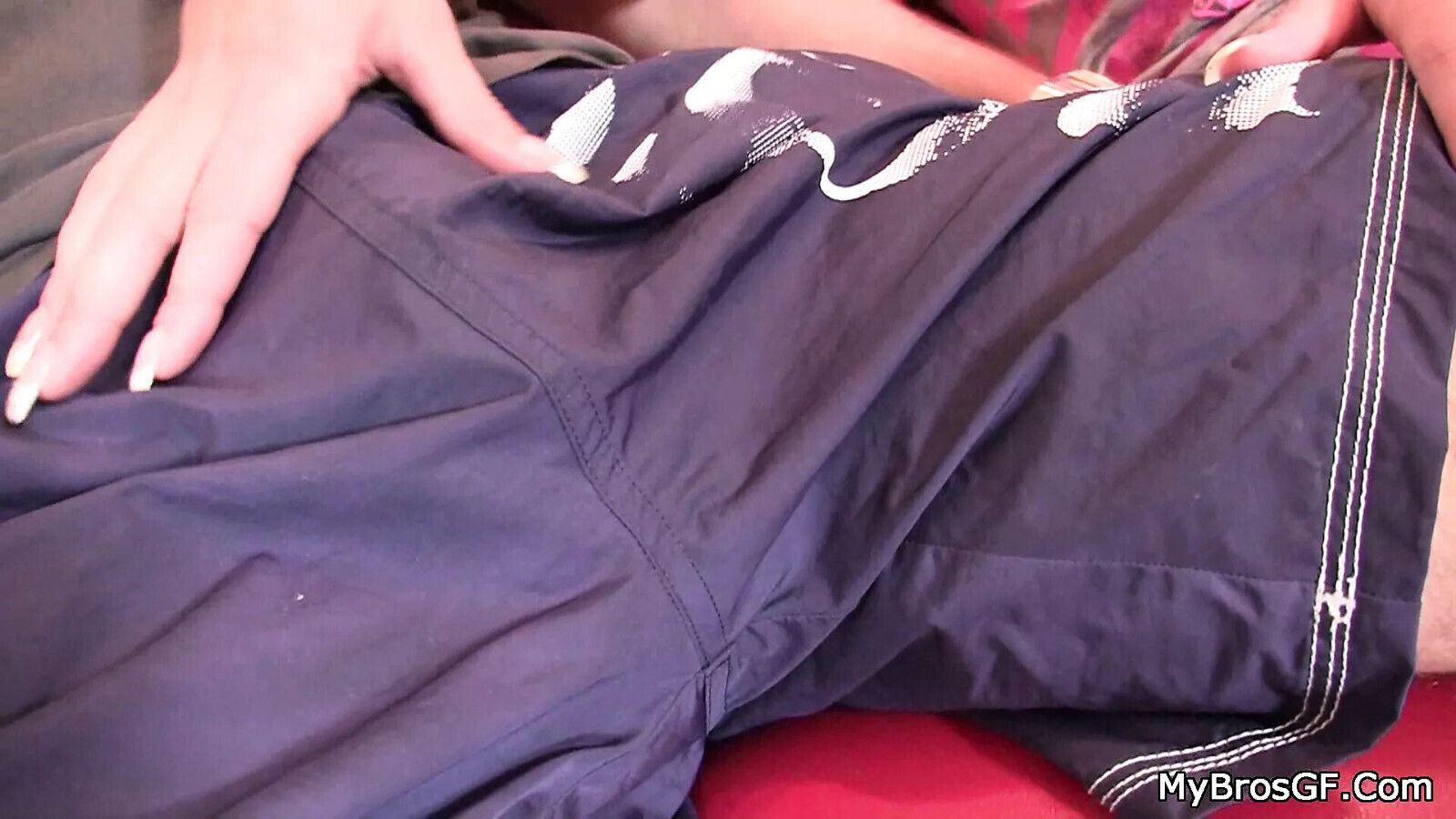 Cock-hungry blonde brother’s riding