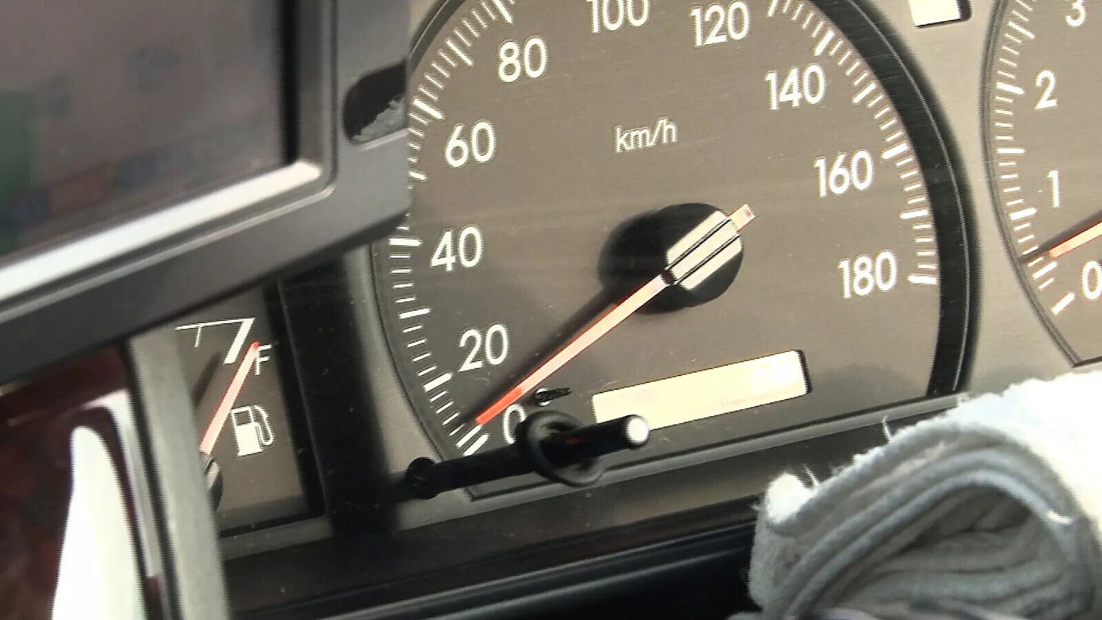 After foreplay Taxi Driver sitting back seat