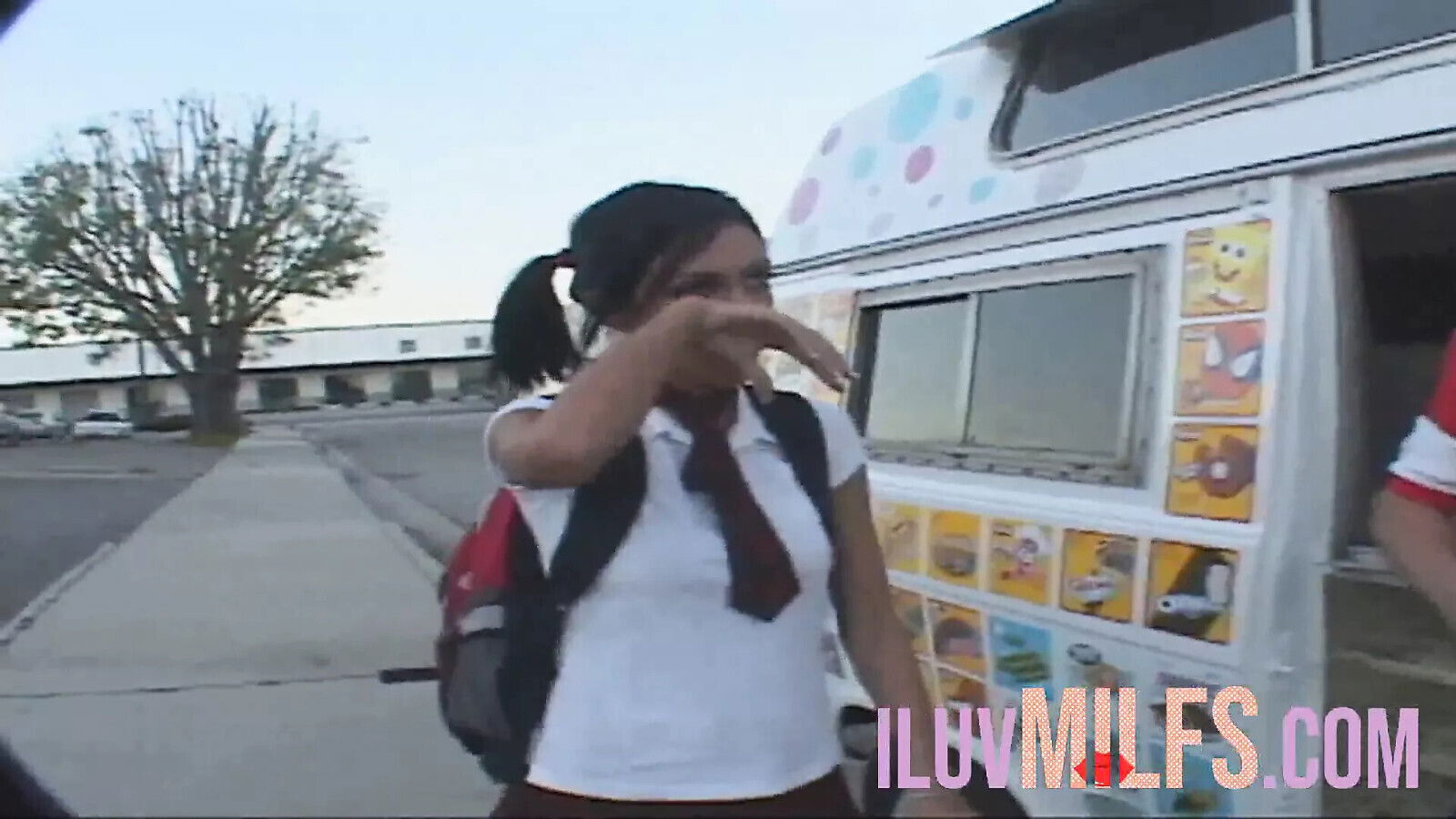 Black haired petite teen gives pussy older