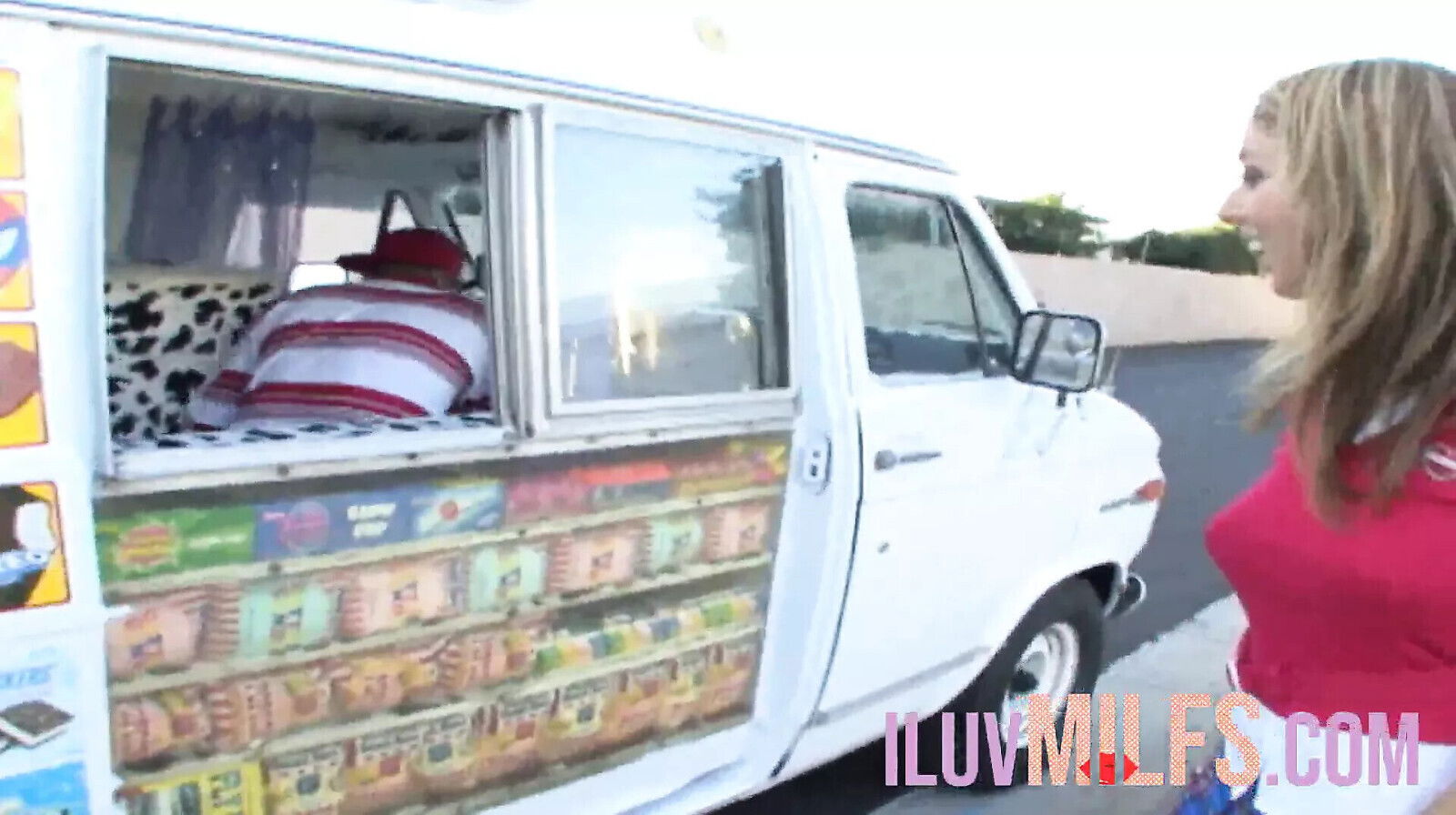 Small Teen Licking Cream, Then Gets Fucked Cunt