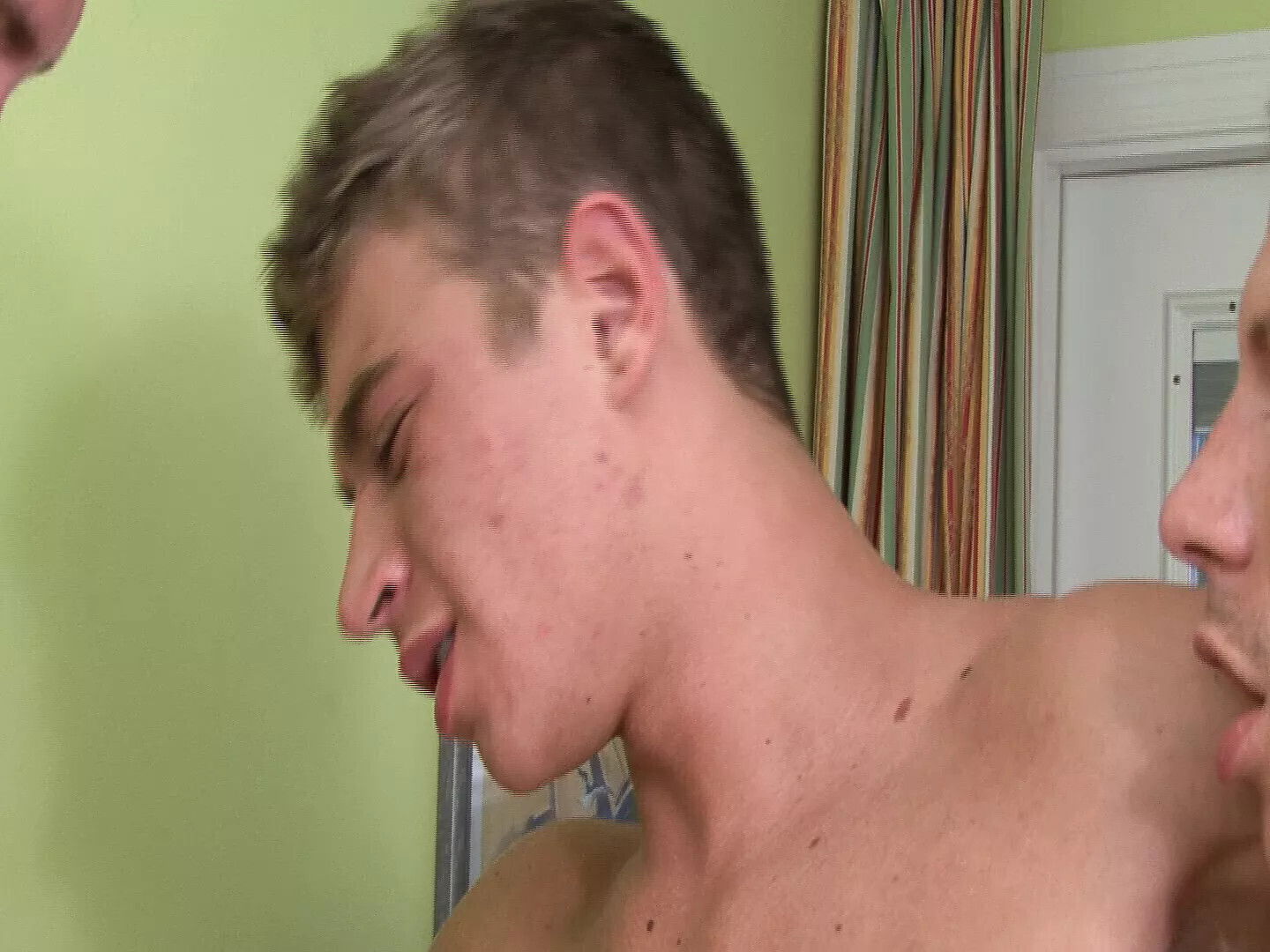 Young straight student craves horny cocks blow hard deep until squirt