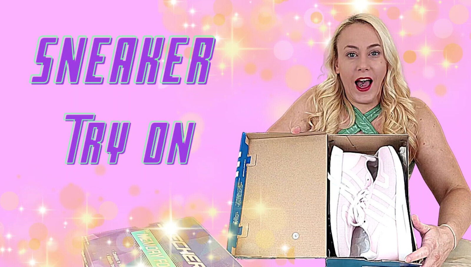 blonde Sneaker unboxing
