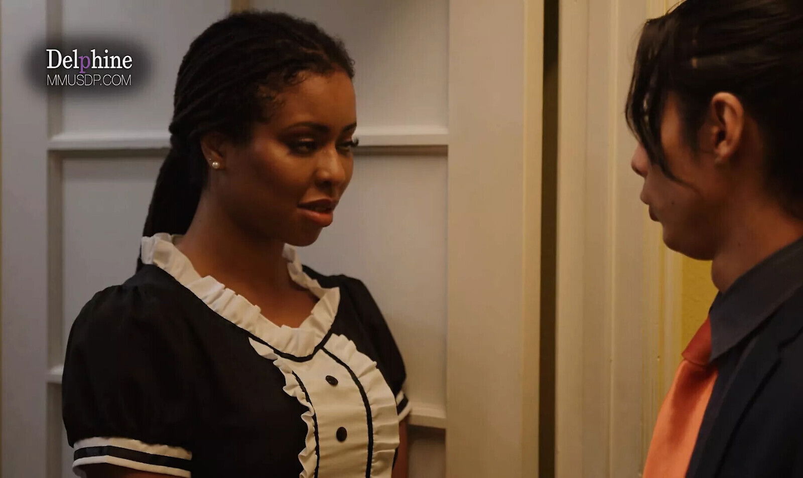 Delphine Kira Noir Does More Than Just Clean Your Hotel Room LAA0071