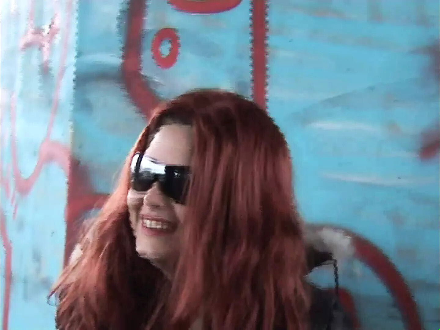 Beautiful bitch with pig!