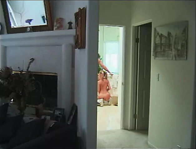 Blonde gets fucked lawn chair outside