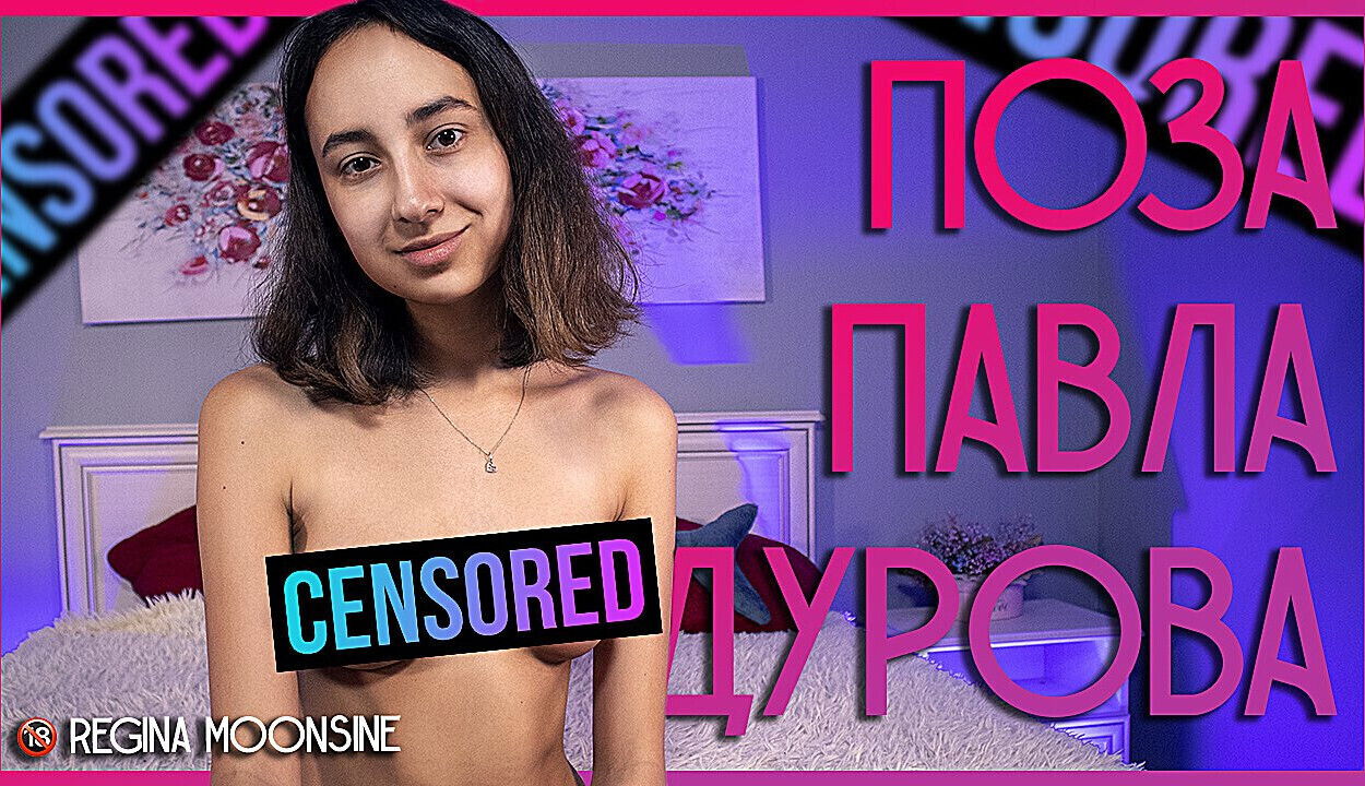 Pose Pavel Durov. Regina Moonshine.