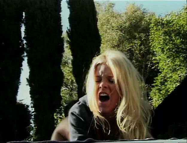 Erotic blonde takes huge dick into mouth sucks then gets fucked