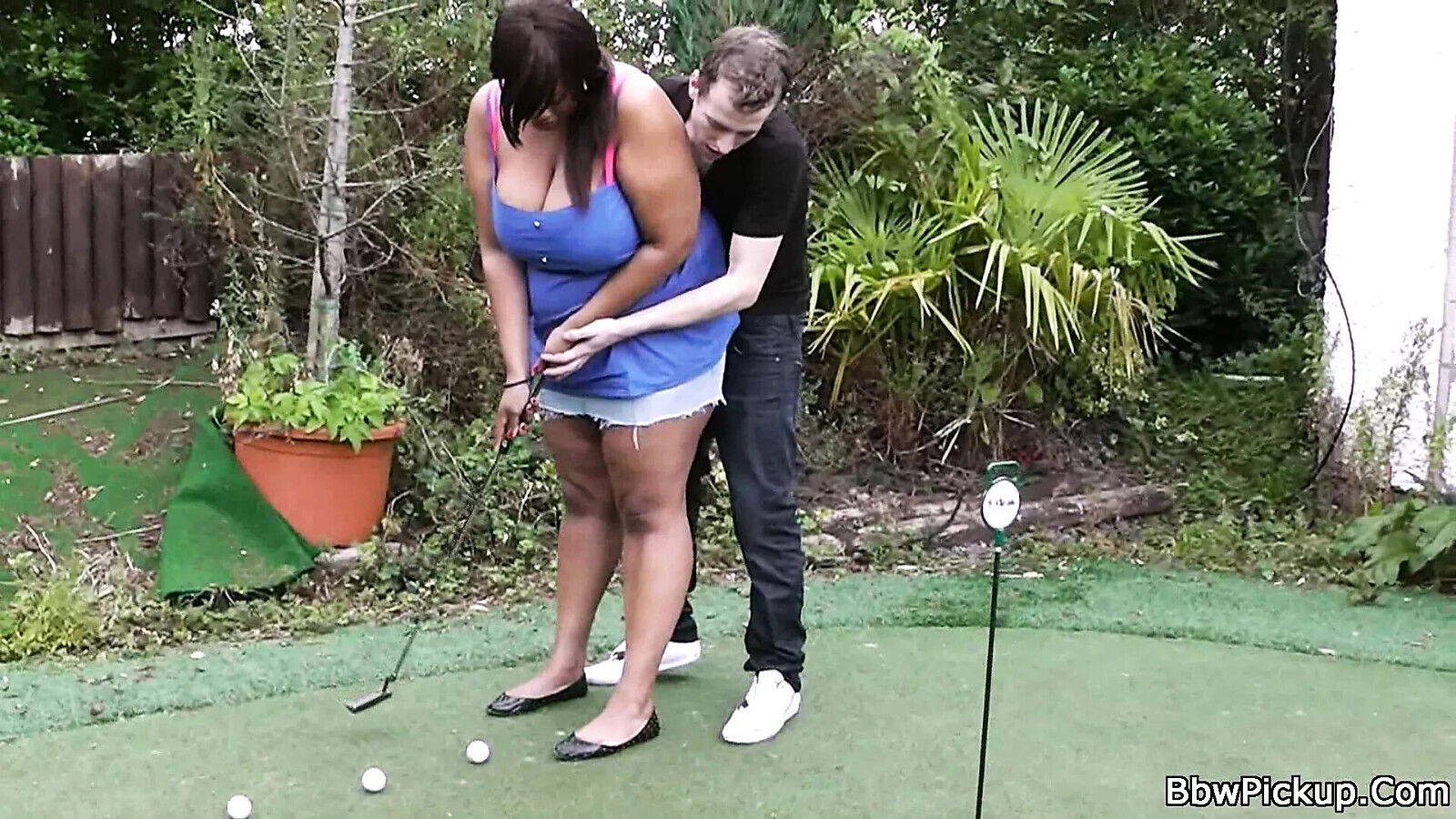 Fingering banging huge boobs chubby