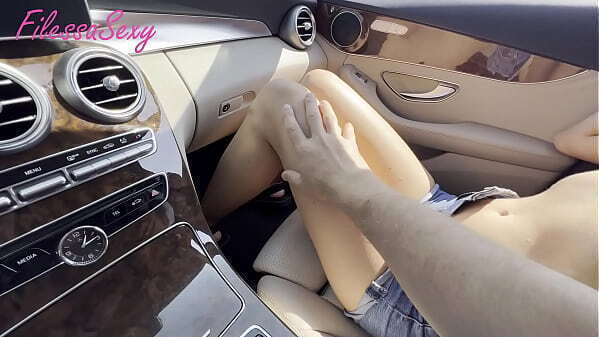 парень подобрал попутчицу, отблагодарила сексом