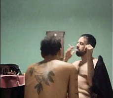 Chupandonos mientras fumamos