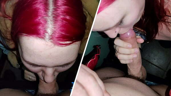 Девушка отсосала подъезде получила сперму рот.