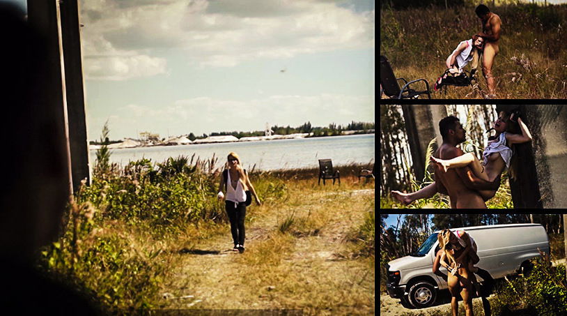 Lily Dixon Must Take Rough Sex & Outdoor Bondage for a Ride Home - HelplessTeens