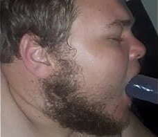 Please comment Guy deepthroat himself with dildo