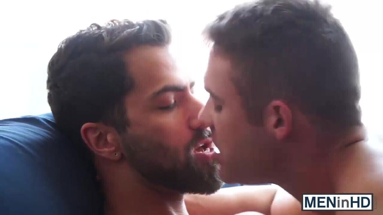 Killian James bends over and takes Adam's cock deep inside h