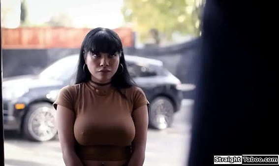 Latina maid gets fucked hard boss