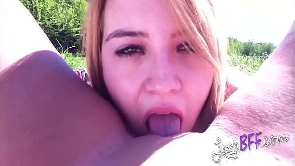 Lezzie Lesbian Teens Camping Pussy Play &amp_ Eating
