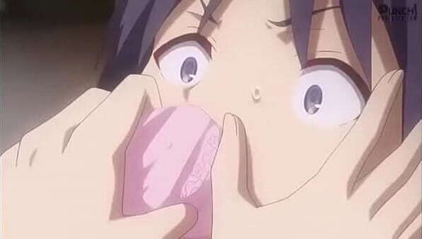 enfiando calcinha boca novinho