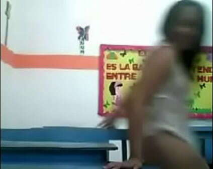 Professora safada gravando v&iacute_deo aluno