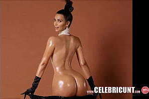 Kim Kardashian Latina Celebrity Pussy On Show