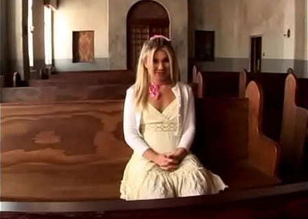 blonde teen church
