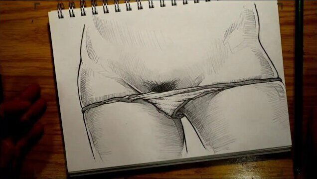 want what under panties? Pussy drawing.