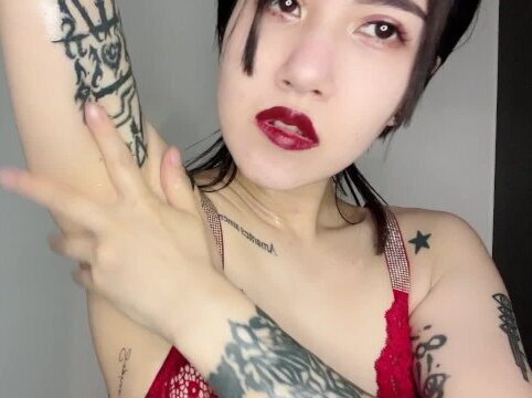 脇フェチ向けオイルマッサージ