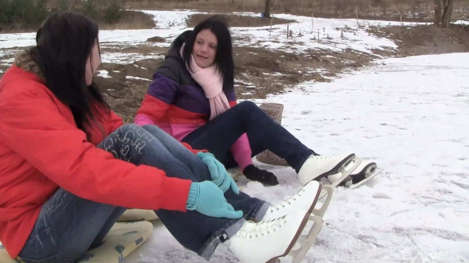 Sexy girls Lussy Lara Sweet have lesbian vacation