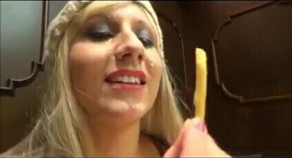 Cum On My Face In McDonald's