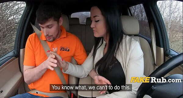 Learner Fawns Over Driving Instructor &amp_ Fucks