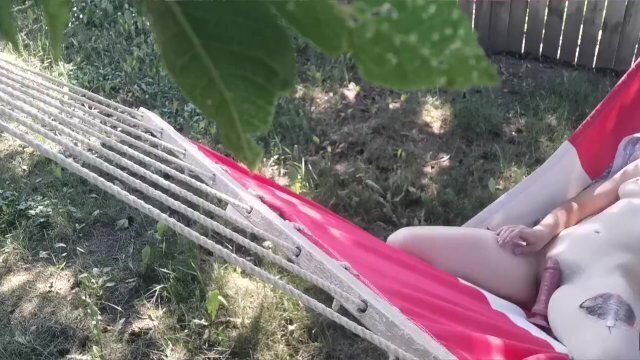 Tight, tattooed neighbour caught masturbating camera