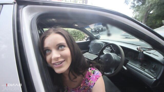 Lana Rhodes Finds Just This Officers Night Stick