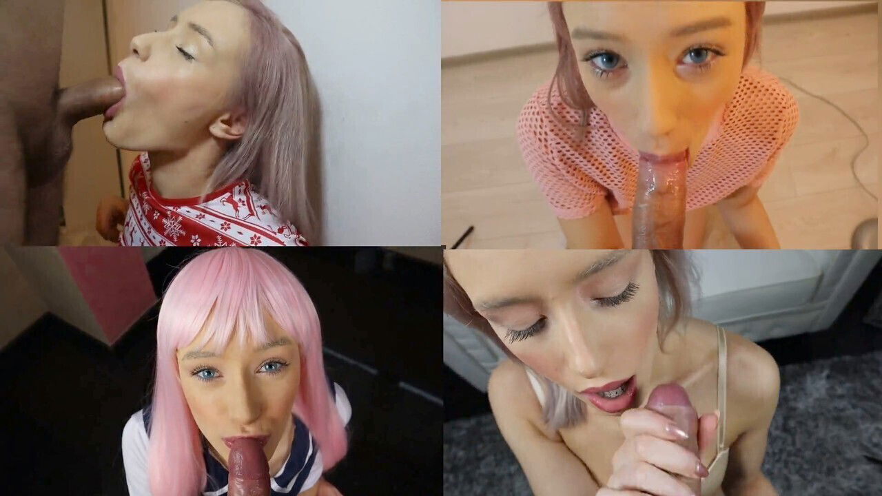 Yummy couple, cumslut, cumshot compilation