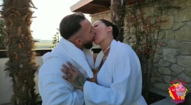 Cheating wife with prostitute hotel (she squirts from ass)