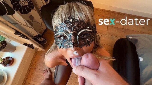 Sex-Dater Escort Adeline Murphy Receives Facial Mouthful