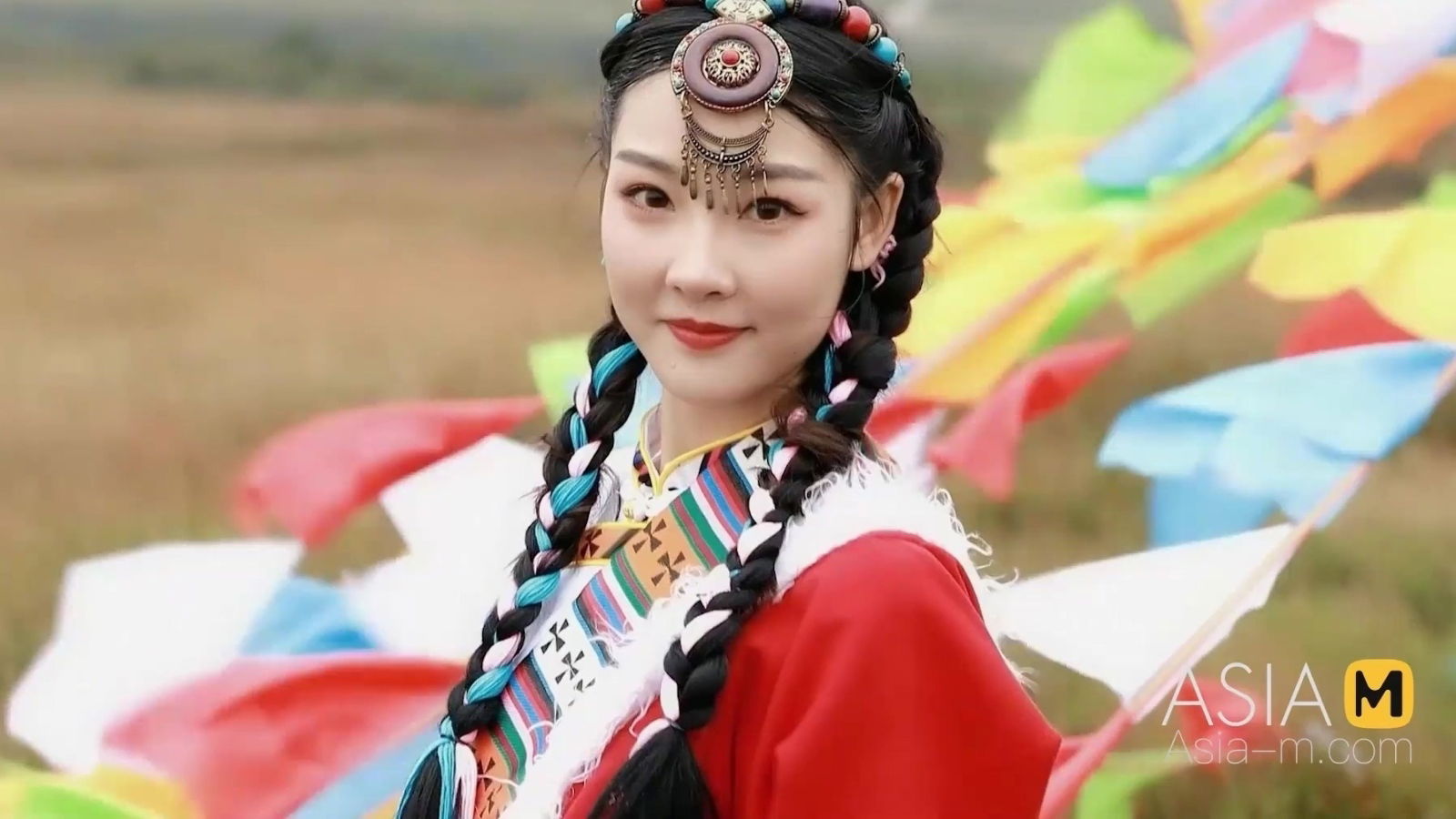 Chinese beauty national costume enjoys sucking Model Media