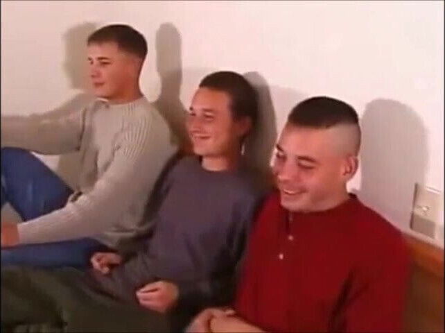 Str8 Military Boys Experimenting 