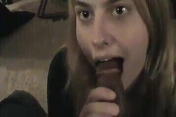 Crazy for black cock