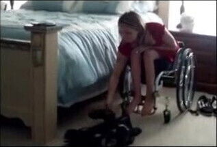 Paraplegic Beauty Stairs